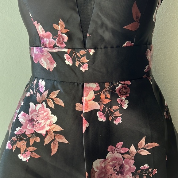 Speechless Junior Dress Black Multi Prom Dress size 15 New - Picture 5 of 12